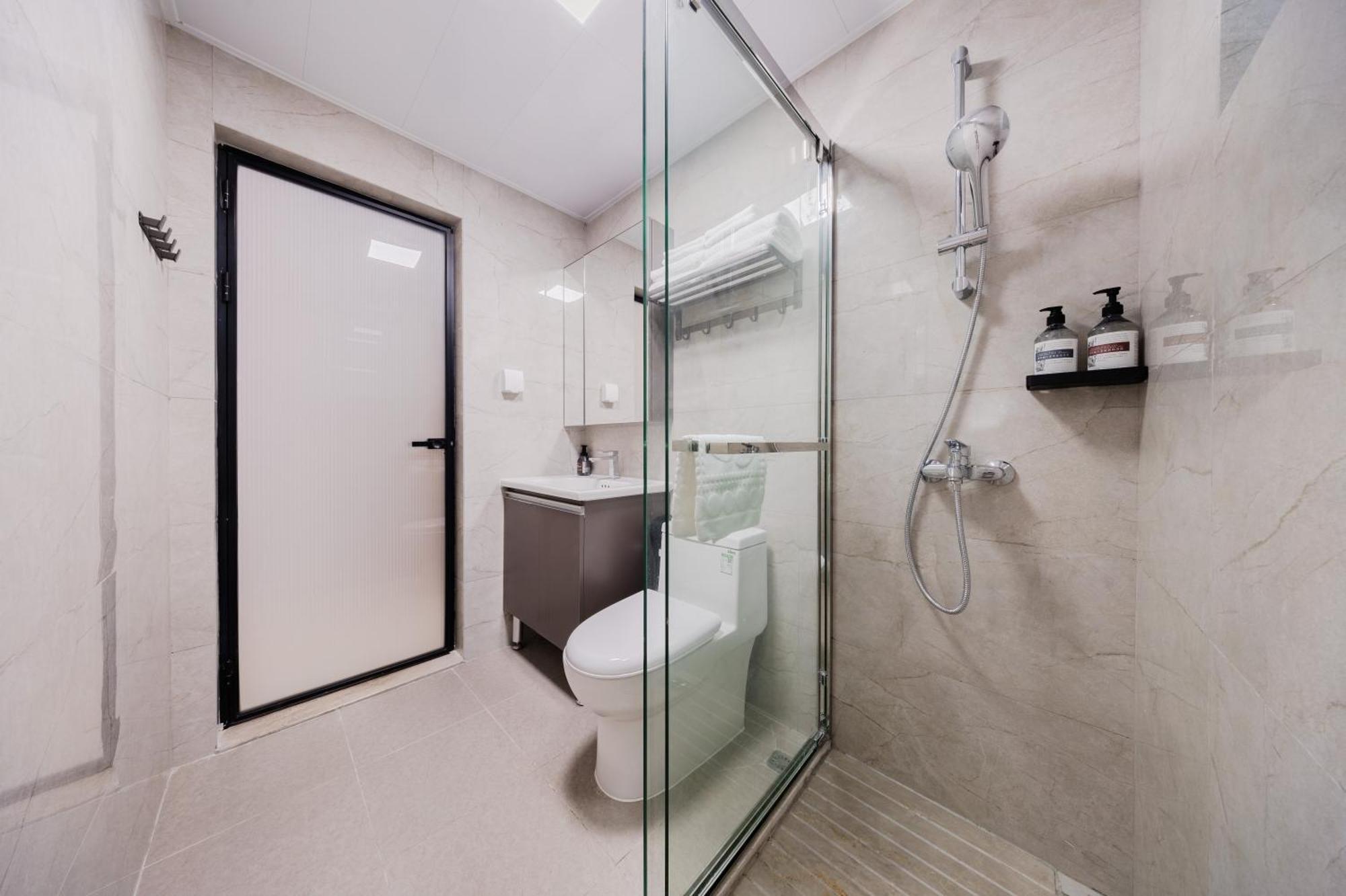 XI Ke Executive Apartment - Shenzhen Futian Exhibition Center Bagian luar foto