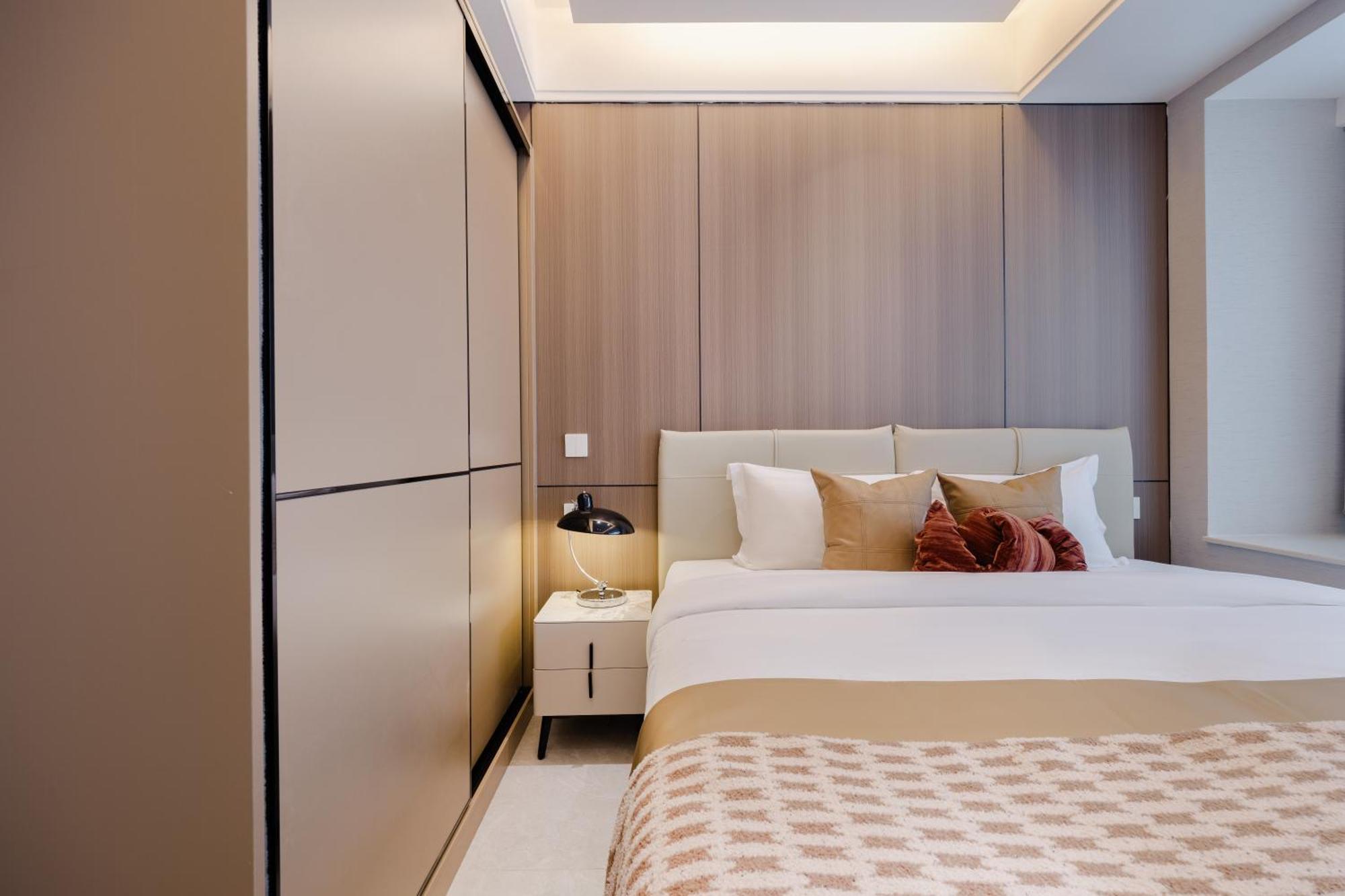 XI Ke Executive Apartment - Shenzhen Futian Exhibition Center Bagian luar foto