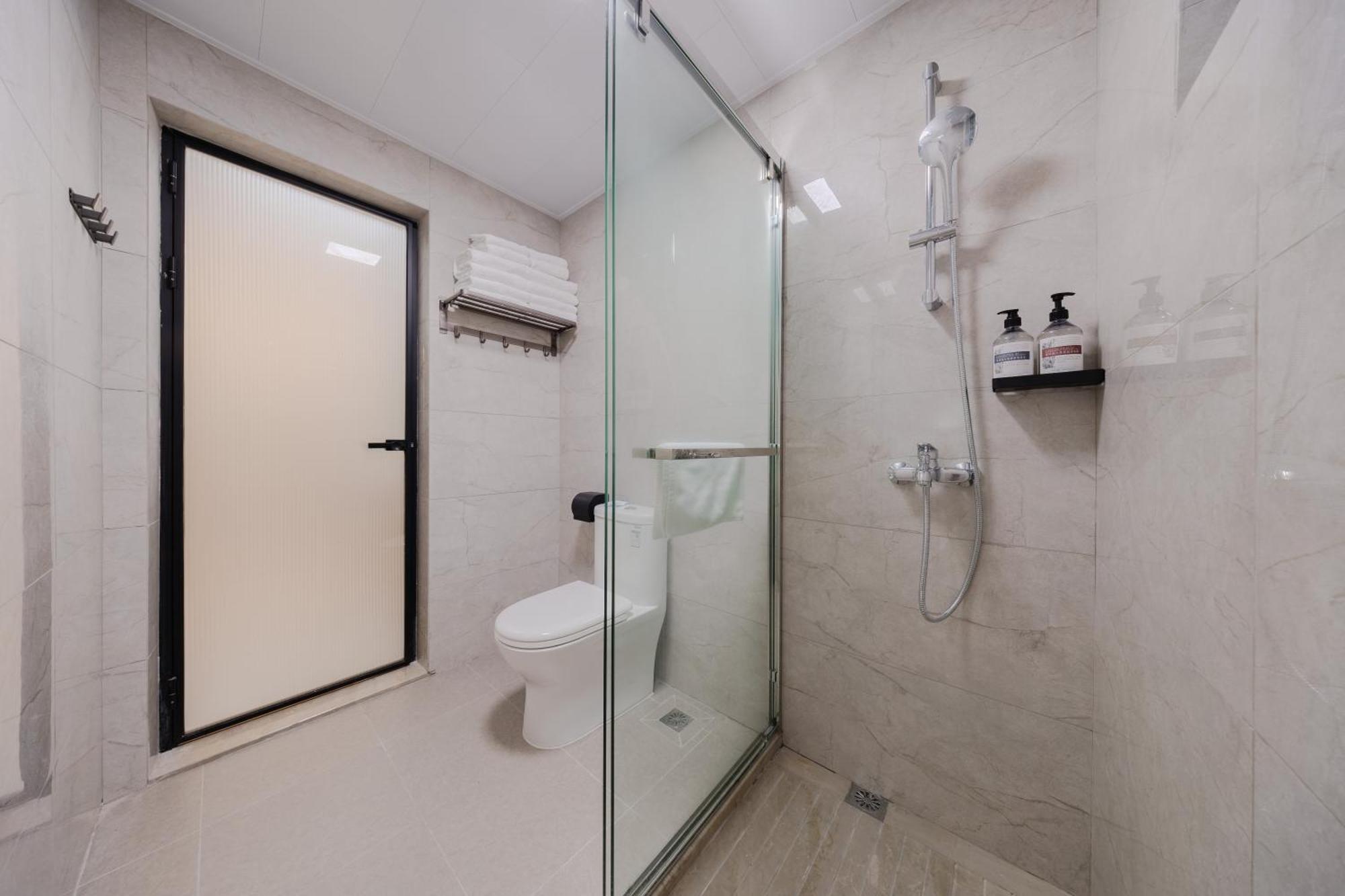 XI Ke Executive Apartment - Shenzhen Futian Exhibition Center Bagian luar foto
