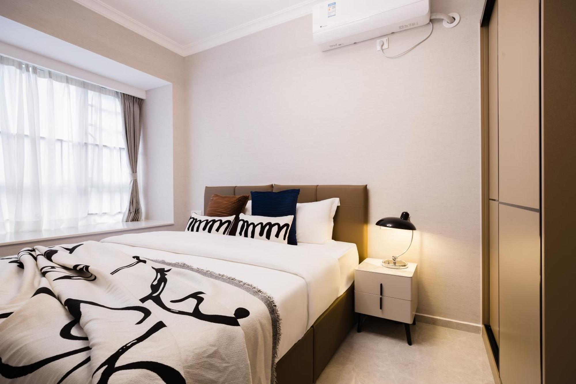 XI Ke Executive Apartment - Shenzhen Futian Exhibition Center Bagian luar foto