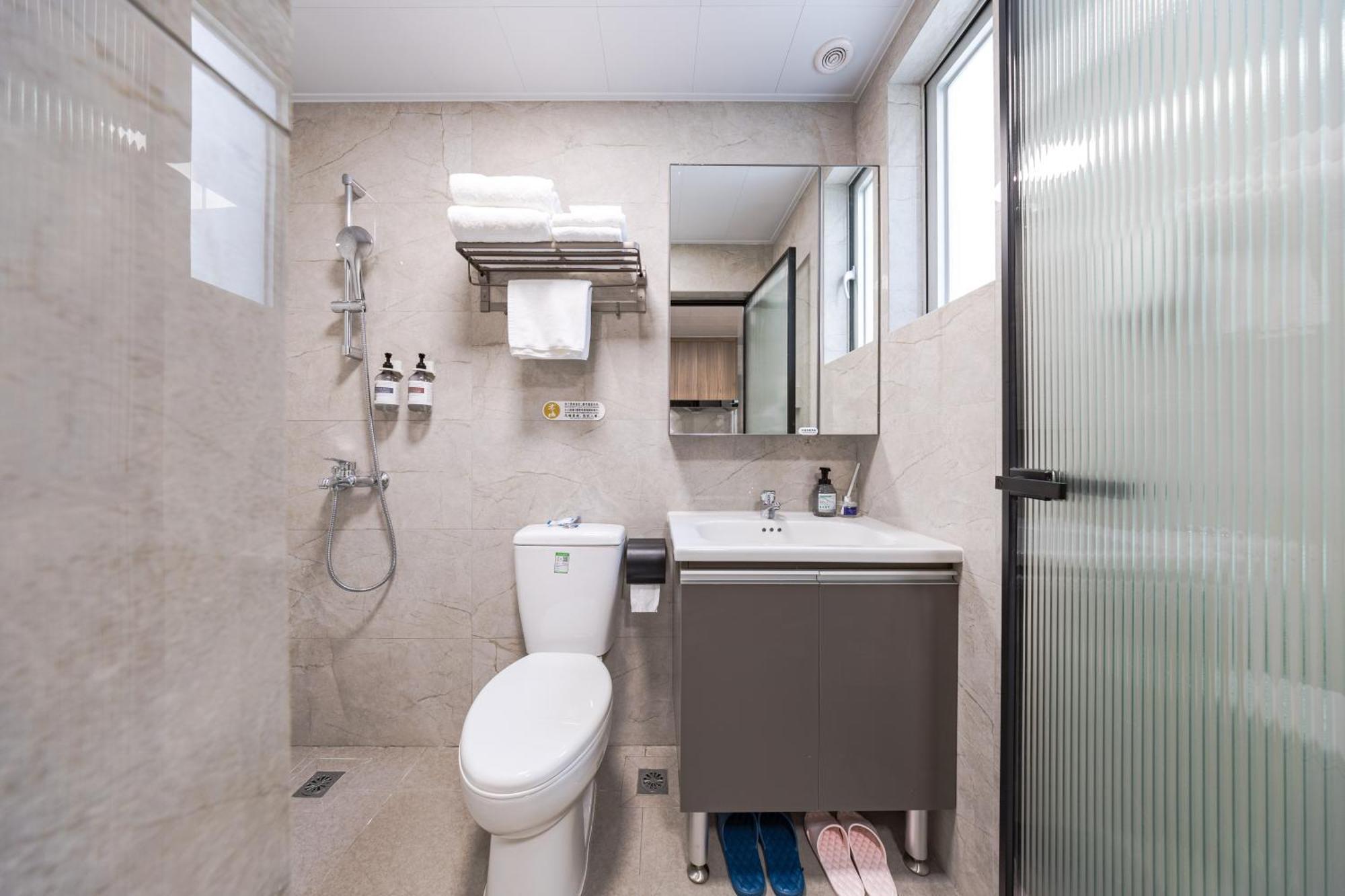 XI Ke Executive Apartment - Shenzhen Futian Exhibition Center Bagian luar foto