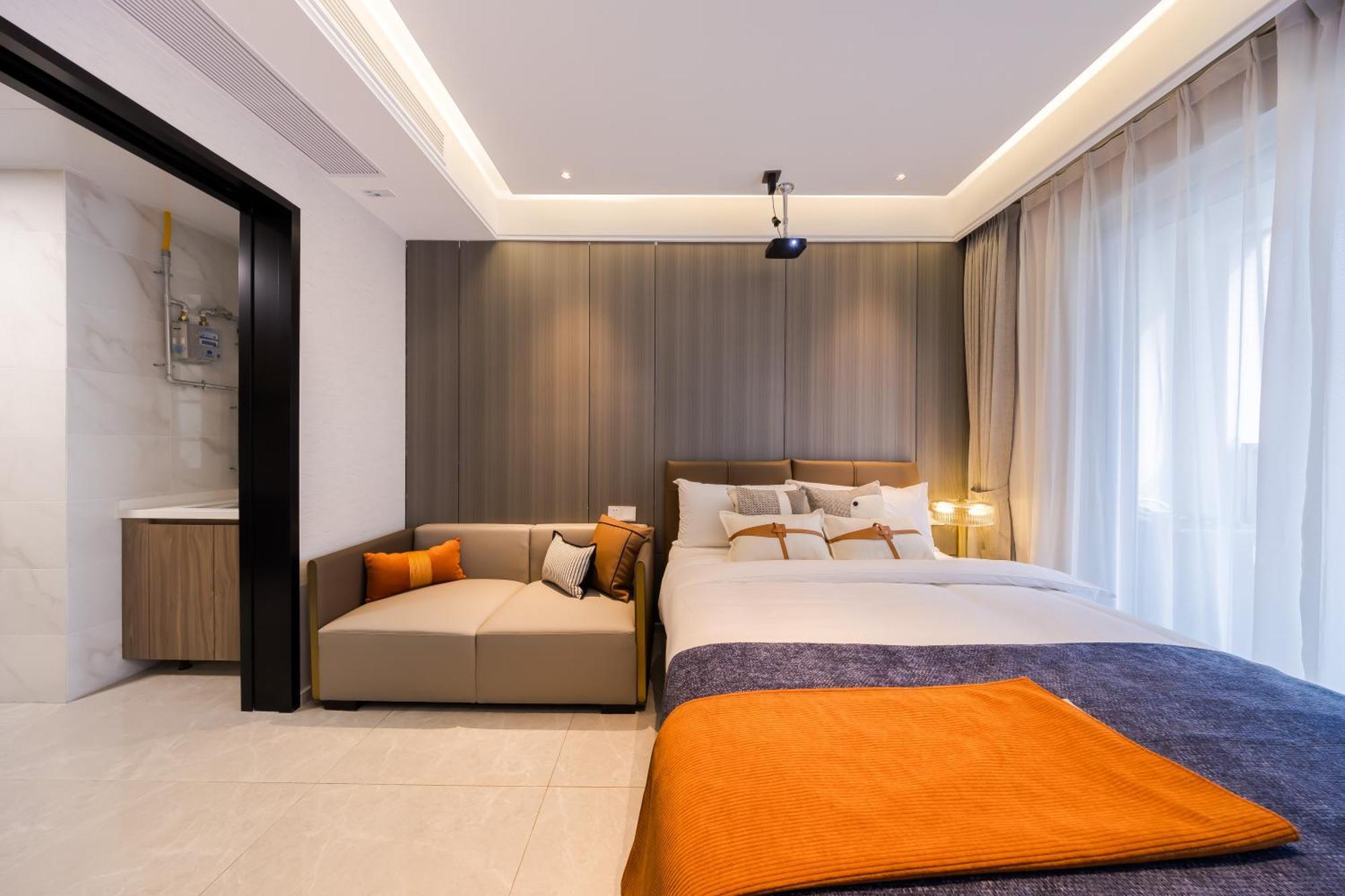 XI Ke Executive Apartment - Shenzhen Futian Exhibition Center Bagian luar foto
